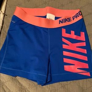 Nike pro shorts